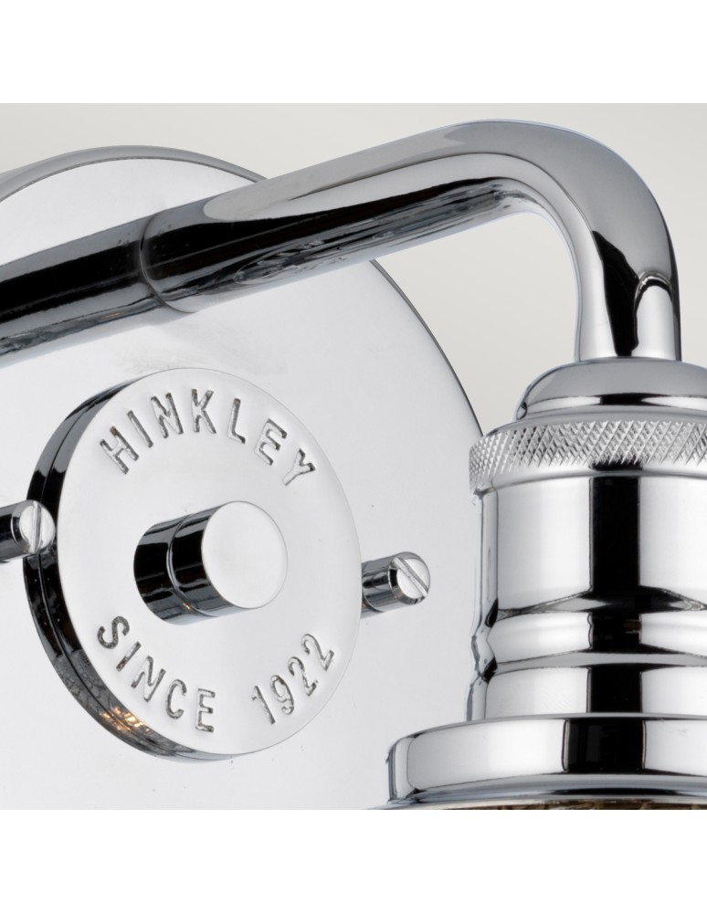 Bathroom wall lamps - Quintiesse Rigby wall lamp - 1 light source - Polished chrome IP44 Elstead Lighting QN-RIGBY1-BATH-PC - product kolory-swiatla.pl 3