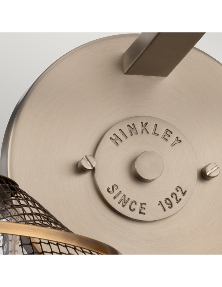 Bathroom wall lamps - Quintiesse Rigby wall lamp - 2 light sources - Antique nickel / Old brass IP44 Elstead Lighting QN-RIGBY2-BATH-AN - product kolory-swiatla.pl 3