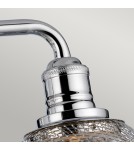 Bathroom wall lamps - Quintiesse Rigby wall lamp - 2 light sources - Polished chrome IP44 Elstead Lighting QN-RIGBY2-BATH-PC - product 4
