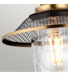 Bathroom wall lamps - Quintiesse Rigby wall lamp - 3 light sources - Antique nickel / Old brass IP44 Elstead Lighting QN-RIGBY3-BATH-AN - product 4
