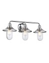 Quintiesse Kinkiet Rigby - 3 źródła światła - Polerowany chrom IP44 Elstead Lighting QN-RIGBY3-BATH-PC