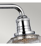 Bathroom wall lamps - Quintiesse Rigby wall lamp - 3 light sources - Polished chrome IP44 Elstead Lighting QN-RIGBY3-BATH-PC - product 4