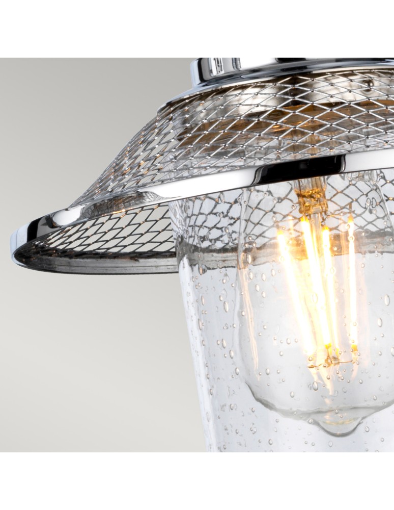 Bathroom wall lamps - Quintiesse Rigby wall lamp - 3 light sources - Polished chrome IP44 Elstead Lighting QN-RIGBY3-BATH-PC - product kolory-swiatla.pl 5