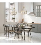 Quintiesse Lampa wisząca / Półplafon Roux - 3 źródła światła - Naturalny mosiądz Elstead Lighting QN-ROUX3-NBR