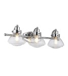 Bathroom wall lamps - Quintiesse Scholar wall lamp - 3 light sources IP44 Elstead Lighting QN-SCHOLAR3 - product 1