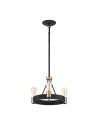Quintiesse Silas pendant lamp / semi-flame - 3 light sources Elstead Lighting QN-SILAS-3P-DZ