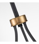 Rustic pendant lamps - Quintiesse Silas pendant lamp / semi-flame - 3 light sources Elstead Lighting QN-SILAS-3P-DZ - product 2