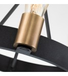 Quintiesse Lampa wisząca / Półplafon Silas - 3 źródła światła Elstead Lighting QN-SILAS-3P-DZ