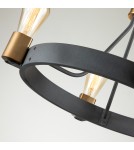Quintiesse Lampa wisząca / Półplafon Silas - 4 źródła światła Elstead Lighting QN-SILAS-4P-DZ