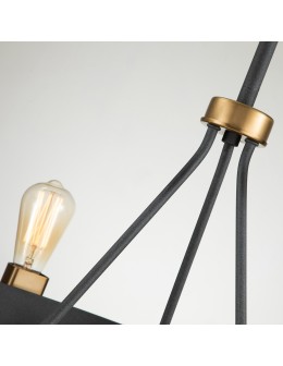 Quintiesse Silas Pendant Lamp / Semi-Plafond - 6 light sources Elstead Lighting QN-SILAS-6P-DZ - product 2