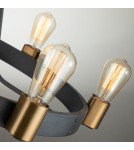 Quintiesse Lampa wisząca / Półplafon Silas - 6 źródeł światła Elstead Lighting QN-SILAS-6P-DZ