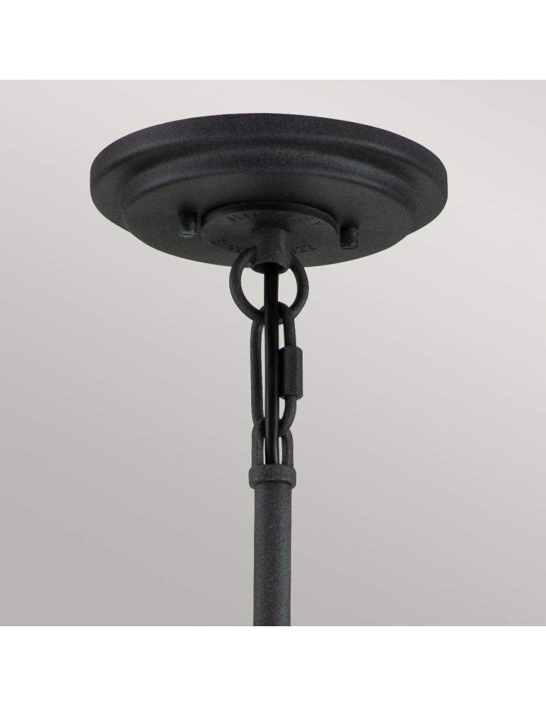 Rustic pendant lamps - Quintiesse Silas Pendant Lamp / Semi-Plafond - 6 light sources Elstead Lighting QN-SILAS-6P-DZ - product kolory-swiatla.pl 4