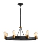 Quintiesse Lampa wisząca / Półplafon Silas - 8 źródeł światła Elstead Lighting QN-SILAS-8P-DZ