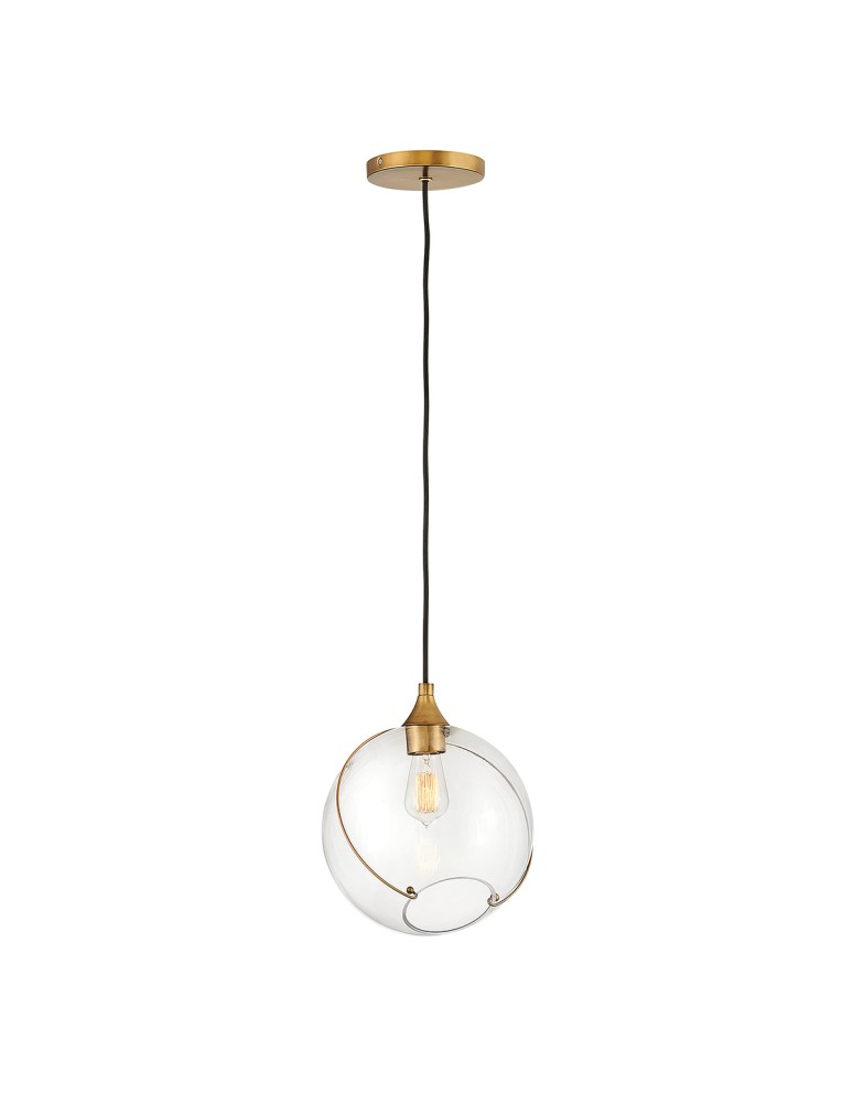 Pendant lamps spheres - Quintiesse Skye pendant lamp - 1 light source Elstead Lighting QN-SKYE-1P - product kolory-swiatla.pl 1