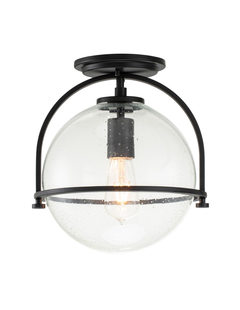 Retro ceiling lamps - Quintiesse Somerset Plafond - 1 light source - Black Elstead Lighting QN-SOMERSET-F-C-BK - product kolory-swiatla.pl 1