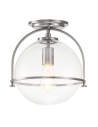 Quintiesse Somerset Plafond - 1 light source - Brushed Nickel Elstead Lighting QN-SOMERSET-F-C-BN