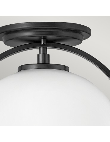 Quintiesse Plafon Somerset - 1 źródło światło - Czarny Elstead Lighting QN-SOMERSET-F-O-BK - produkt 2