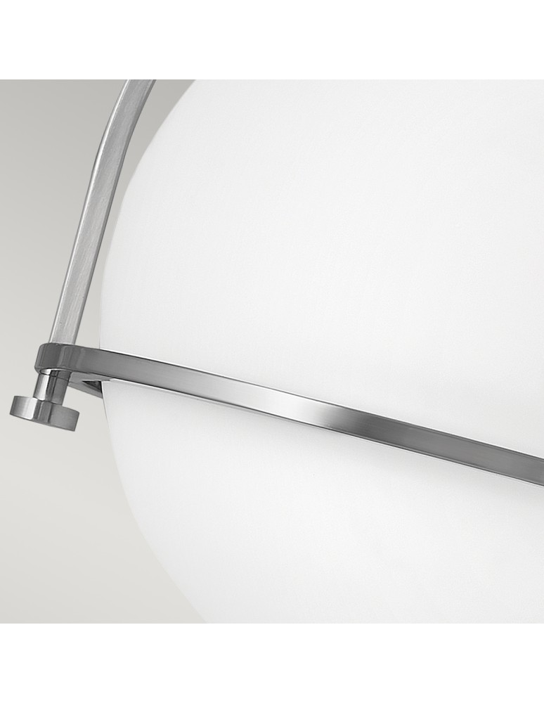 Retro ceiling lamps - Quintiesse Somerset Plafond - 1 light source - Brushed Nickel Elstead Lighting QN-SOMERSET-F-O-BN - product kolory-swiatla.pl 3