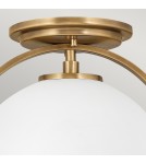 Retro ceiling lamps - Quintiesse Plafond Somerset - 1 light source - Old brass Elstead Lighting QN-SOMERSET-F-O-HB - product 2