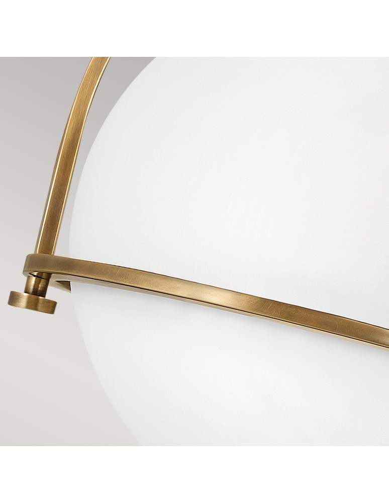Retro ceiling lamps - Quintiesse Plafond Somerset - 1 light source - Old brass Elstead Lighting QN-SOMERSET-F-O-HB - product kolory-swiatla.pl 3