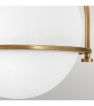 Retro ceiling lamps - Quintiesse Plafond Somerset - 1 light source - Old brass Elstead Lighting QN-SOMERSET-F-O-HB - product 4