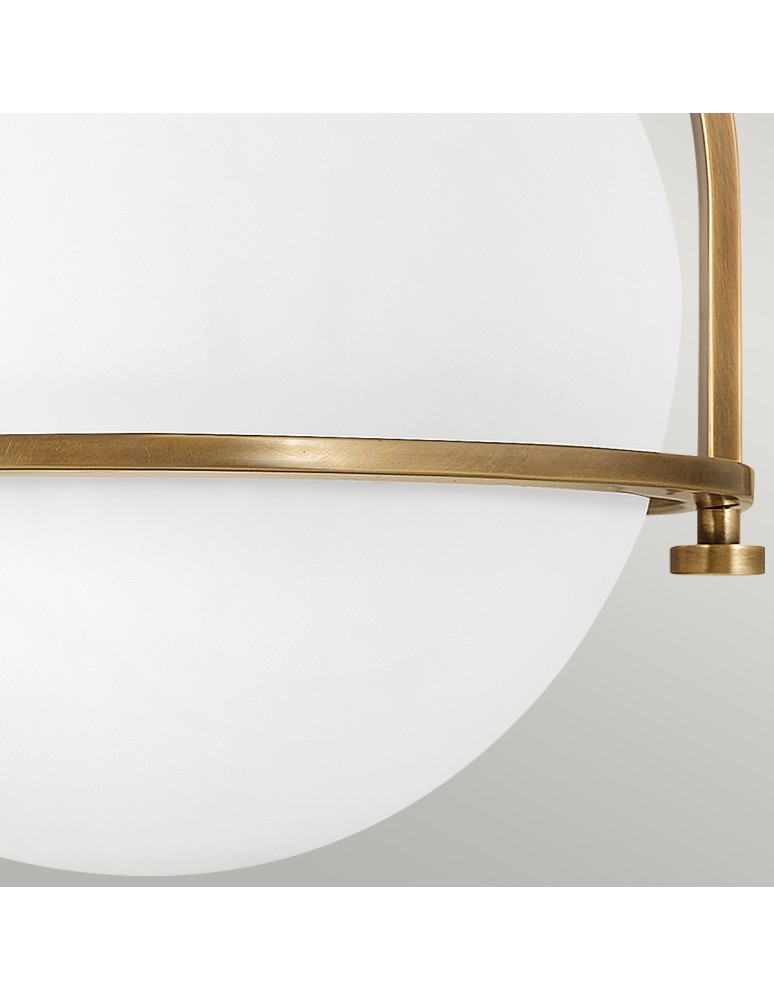 Retro ceiling lamps - Quintiesse Plafond Somerset - 1 light source - Old brass Elstead Lighting QN-SOMERSET-F-O-HB - product kolory-swiatla.pl 4