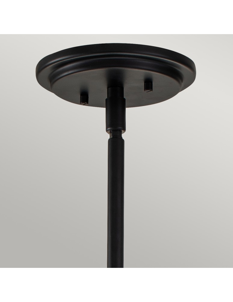 Pendant lamps - Quintiesse Somerset medium pendant lamp - 1 light source - Black Elstead Lighting QN-SOMERSET-P-C-BK - product kolory-swiatla.pl 2