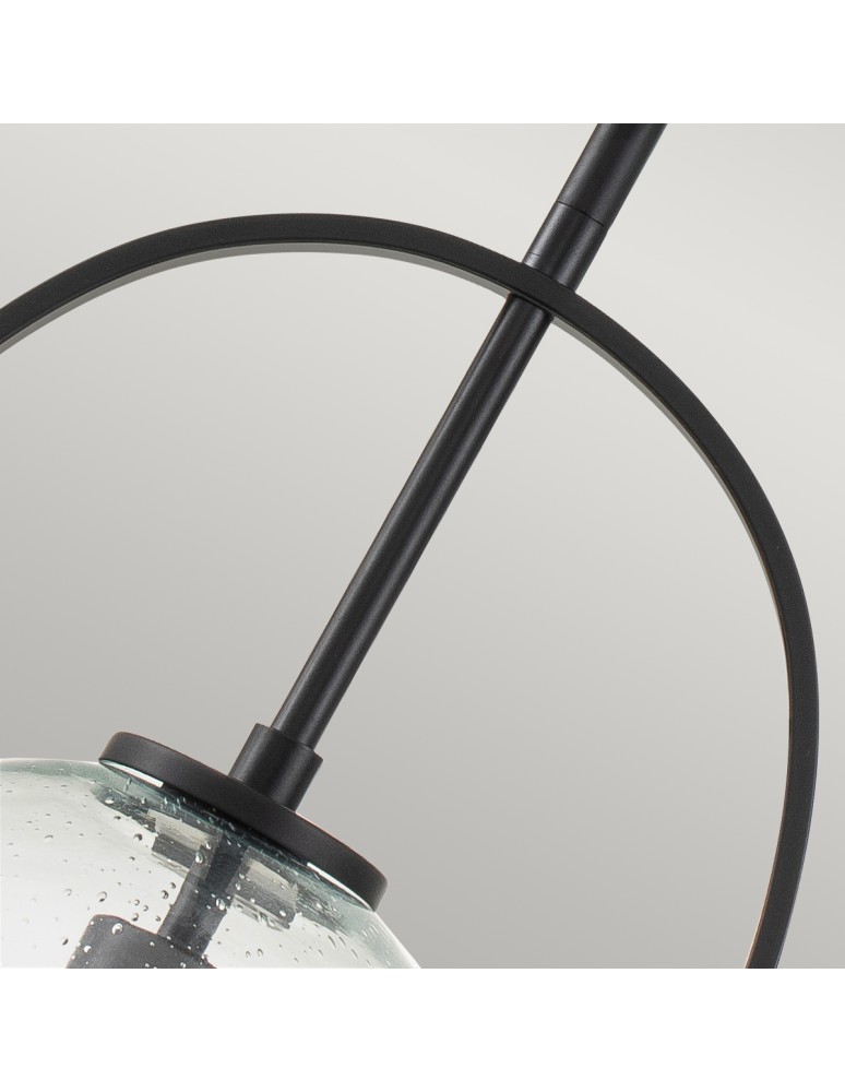 Quintiesse Średnia lampa wisząca Somerset - 1 źródło światła - Czarna Elstead Lighting QN-SOMERSET-P-C-BK