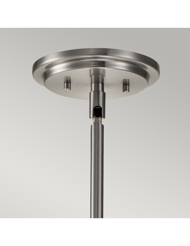 Pendant lamps - Quintiesse Somerset medium pendant lamp - 1 light source - Brushed nickel Elstead Lighting QN-SOMERSET-P-C-BN - product kolory-swiatla.pl 3