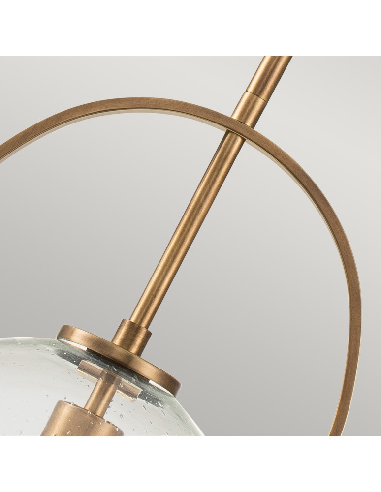 Quintiesse Średnia lampa wisząca Somerset - 1 źródło światła - Stary mosiądz Elstead Lighting QN-SOMERSET-P-C-HB