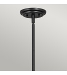 Quintiesse Średnia lampa wisząca Somerset - 1 źródło światła - Czarna Elstead Lighting QN-SOMERSET-P-O-BK