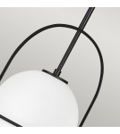 Quintiesse Średnia lampa wisząca Somerset - 1 źródło światła - Czarna Elstead Lighting QN-SOMERSET-P-O-BK