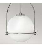 Pendant lamps - Quintiesse Somerset medium pendant lamp - 1 light source - Brushed nickel Elstead Lighting QN-SOMERSET-P-O-BN - product 4