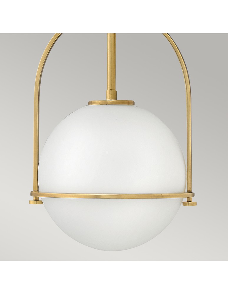 Pendant lamps - Quintiesse Somerset medium pendant lamp - 1 light source - Old brass Elstead Lighting QN-SOMERSET-P-O-HB - product kolory-swiatla.pl 4