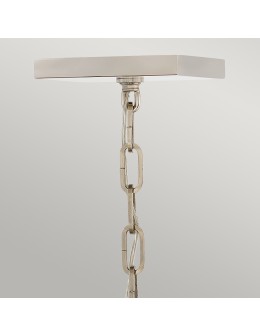 Quintiesse Stinson Pendant Lamp / Semi-Plafond - 4 light sources - Black / Polished Nickel Elstead Lighting QN-STINSON - product 2