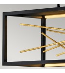 Pendant lamps over the island - Quintiesse Styx LED pendant lamp by Elstead Lighting QN-STYX-LED-ISLE-BG - product 4