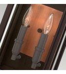 Quintiesse Latarnia naścienna Sutcliffe - 2 źródła światła - Olejowany brąz / Miedź IP44 Elstead Lighting QN-SUTCLIFFE-M