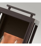 Quintiesse Latarnia naścienna Sutcliffe - 2 źródła światła - Olejowany brąz / Miedź IP44 Elstead Lighting QN-SUTCLIFFE-M