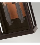 Outdoor wall lamps - Quintiesse Sutcliffe wall lantern - 2 light sources - Oiled Bronze / Copper IP44 Elstead Lighting QN-SUTCLIFFE-M - product 4