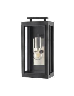 Quintiesse Latarnia naścienna Sutcliffe - 1 źródło światła - Postarzany cynk / Antyczny nikiel IP44 Elstead Lighting QN-SU - produkt 2