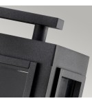 Quintiesse Latarnia naścienna Sutcliffe - 1 źródło światła - Postarzany cynk / Antyczny nikiel IP44 Elstead Lighting QN-SU