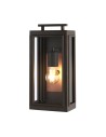 Quintiesse Sutcliffe wall lantern - 1 light source - Oiled Bronze / Copper IP44 Elstead Lighting QN-SUTCLIFFE-S