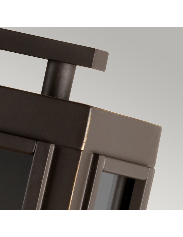 Outdoor wall lamps - Quintiesse Sutcliffe wall lantern - 1 light source - Oiled Bronze / Copper IP44 Elstead Lighting QN-SUTCLIFFE-S - product kolory-swiatla.pl 3