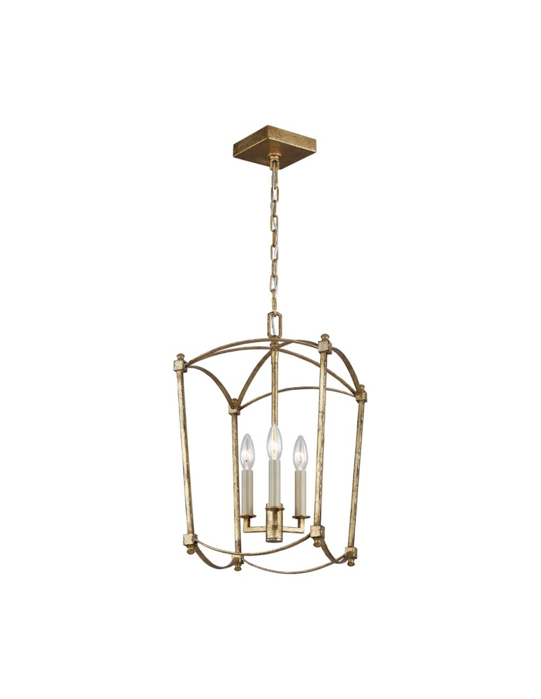 Classic pendant lamps - Quintiesse Thayer pendant lamp - 3 light sources Elstead Lighting QN-THAYER-3P-ADB - product kolory-swiatla.pl 1