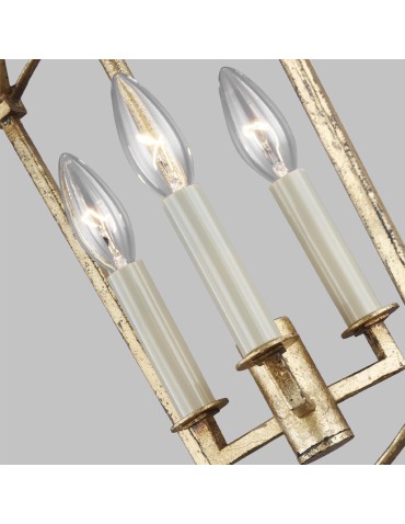 Quintiesse Thayer pendant lamp - 3 light sources Elstead Lighting QN-THAYER-3P-ADB - product 2