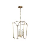 Classic pendant lamps - Quintiesse Thayer pendant lamp - 4 light sources Elstead Lighting QN-THAYER-4P-ADB - product 1