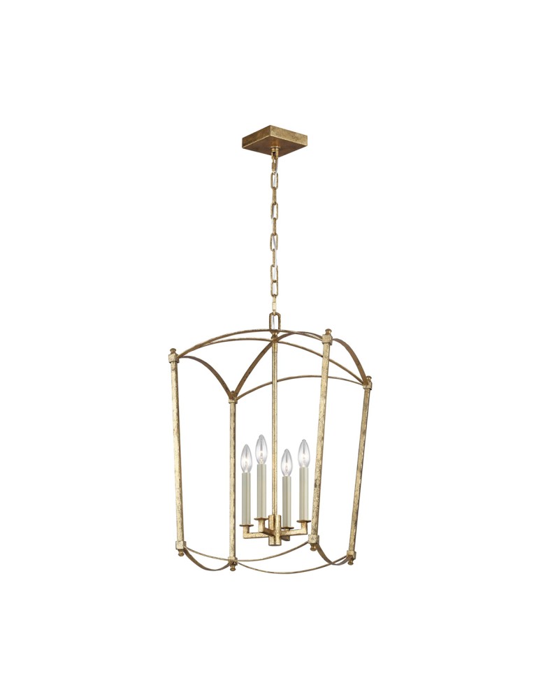 Classic pendant lamps - Quintiesse Thayer pendant lamp - 4 light sources Elstead Lighting QN-THAYER-4P-ADB - product kolory-swiatla.pl 1