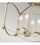 Retro ceiling lamps - Quintiesse Thayer semi-plophone - 4 light sources Elstead Lighting QN-THAYER-SF-ADB - product 3