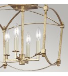 Retro ceiling lamps - Quintiesse Thayer semi-plophone - 4 light sources Elstead Lighting QN-THAYER-SF-ADB - product 4