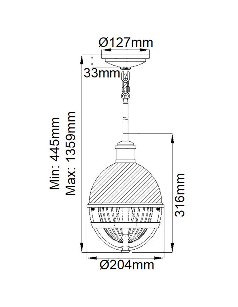Loft pendant lamps - Quintiesse Tollis small pendant lamp - 1 light source - Natural brass / White Elstead Lighting QN-TOLLIS-MP-NBR - product kolory-swiatla.pl 5